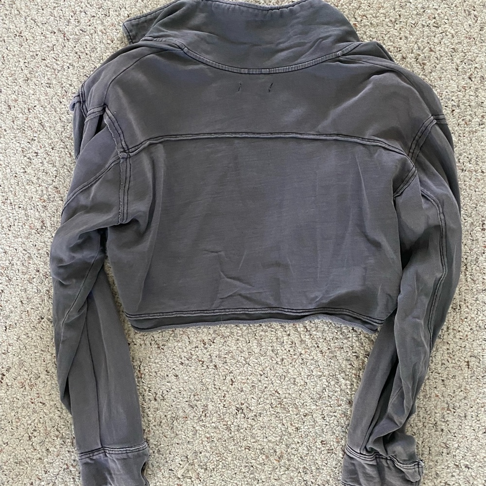 We The Free Textured Gray Knit - Picture 4 of 5